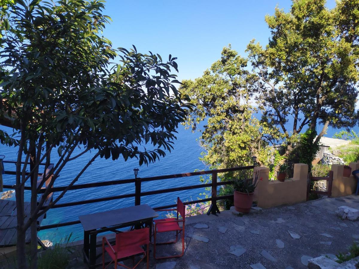 Triple Studio Room With The Most Beatifull View In Mylopotamos Tsagkarada Exterior foto